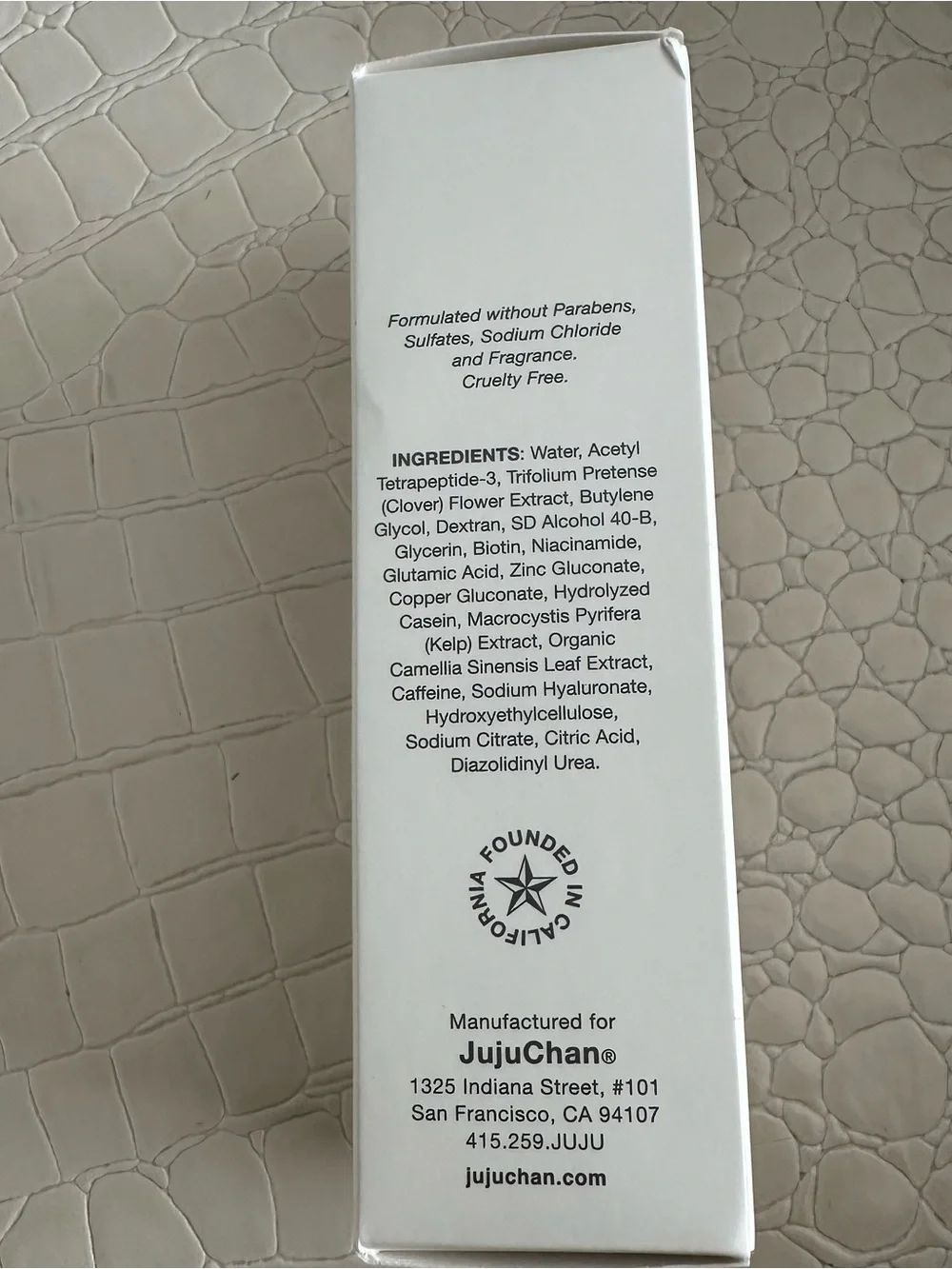 Juju Renovo Biotin Hair Serum Scalp Nourishing‎ Hair Thickening Serum #UB1